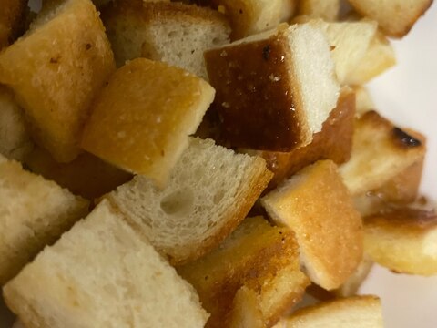 蜂蜜ときび砂糖のパン耳ラスク